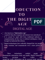 Introduction To Digital Age Group 4