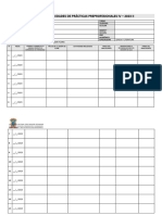 Registro de Actividades de Prácticas Preprofesionales Iv - 2023