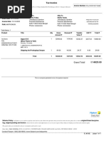 Mantu Yadav Flipkart Invoice