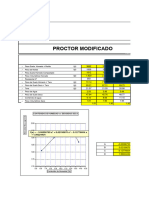 Proctor Modificado: Solicitante Proyecto Ubicacion Cantera Fecha