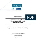 An Introduction To Quantum Computing With Qiskit Implementations