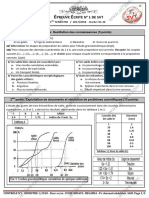 (WWW - Al7ibre - Com) Contrôle 1 Semestre 1 SVT 1 Bac Epx Inter Exemple 1