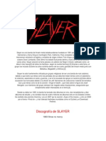 Slayer Historia