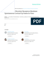 Sigalas, Rigas, Tsakanikas and Ska (2015) - High-Affinity Nicotinic Receptors Modulate Spontaneous Cortical Up States in Vitro