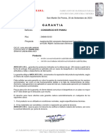 Certificado de Garantia