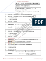 12XM ARMCQ - Continuty and Differentiability CBSE