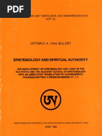 Epistemology and Spiritual Authority