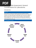 Biorisk Assessment