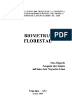 ESTÀTISTICA. (Biometria Florestal)