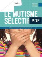 10 Questions Sur... Le Mutisme Sélectif Chez Lenfant