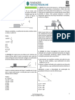 Lista de Exercícios - Forças de Atrito