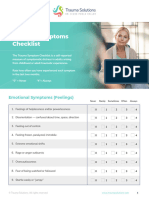 Trauma Symptons Checklist