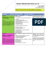 Temario de Estructura Socioeconomicas de Mã - Xico