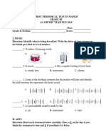 MAPEH Grade3 1st QUARTER EXAM 2023-2024