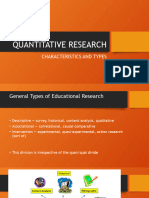 Quantitative Research Methods and Design Week 1