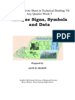 Technical Drafting - G7 8 W5 LAS Analyze Signs, Symbols and Data