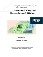 Technical Drafting - G7-8-W7-LAS-Evaluate and Control Hazards and Risks