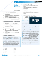 B2+ UNIT 7 Extra Grammar Practice Revision