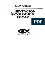 Collins, Gary - Orientación Sociológica Eficaz