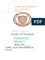 Electrochemical Cells 1ST 3 PAGE