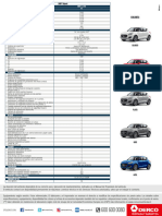 2022 Suzuki Swift Hybrid Ficha Tecnica