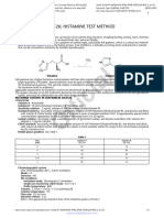 〈426〉 Histamine Test Method