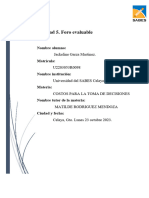 Costos-Actividad 5. Foro Evaluable