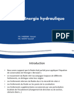 Cours Hydraulique Rappel MF