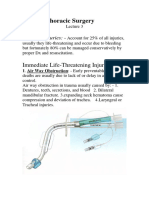 Thoracic Surgery Lec 3