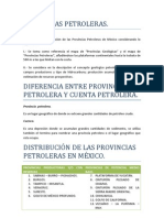 Provincias Petroleras