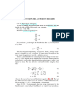 Cyclic Coordinates and Poisson Brackets