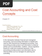 Cost Concepts