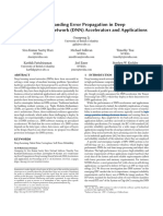 Understanding Error Propagation in Deep Learning Neural Network (DNN) Accelerators and Applications