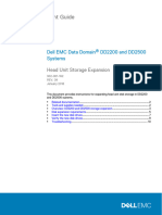 Docu51453 - Data Domain DD2200 and DD2500 Systems Head Unit Expansion Guide