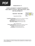 Displacement, Resettlement, Rehabilitation, Reparation and Development