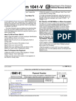 Form 1041-V: What Is Form 1041-V and Do You Have To Use It? No Checks of $100 Million or More Accepted