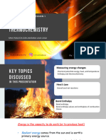 Lesson 1 Thermochemistry-Exothermic and Endothermic