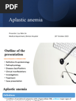 Aplastic Anemia