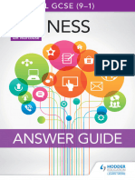 Edexcel GCSE 9 1 Business Answers