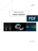 Poly Optique Appliquee 2019-20