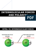 Intermolecular Forces and Solubility