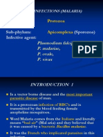 Phylum: Sub-Phylum: (Sporozoa) Infective Agent:: Protozoa Apicomplexa