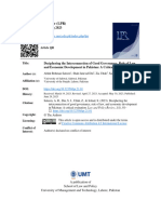 Deciphering The Interconnection of Good Governance, Rule of Law, and Economic Development in Pakistan: A Critical Evaluation