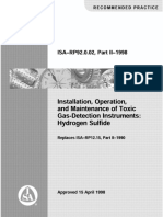 Toxic Gas Detection H2S