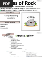 Lesson-6 Types of Rock