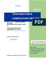 Completion Report