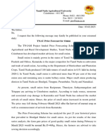 03 - Press Note - TNAU Price Forecast For Onion - Eng