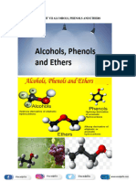 Alcohols, Phenols and Ethers