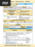 1er Grado Noviembre - Ingl俿 (2023-2024)