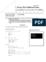 Spring2019 Midterm1 Solutions